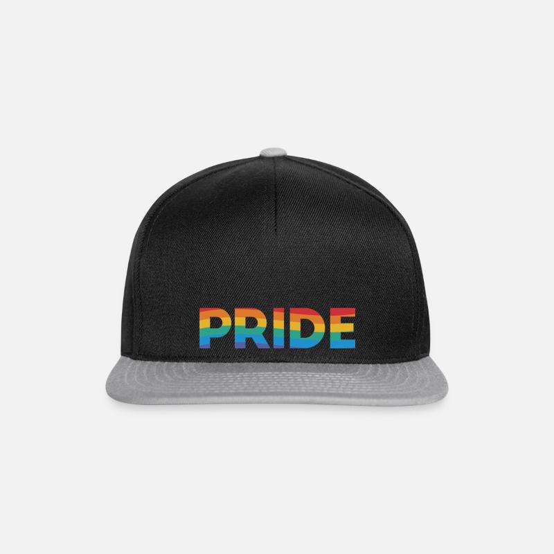 Pride - Snapback Cap - Schwarz/Grau