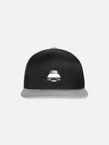 w124 - Snapback Cap - Schwarz/Grau