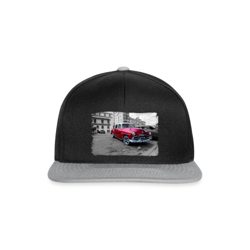 glanzende rode auto - Snapback cap
