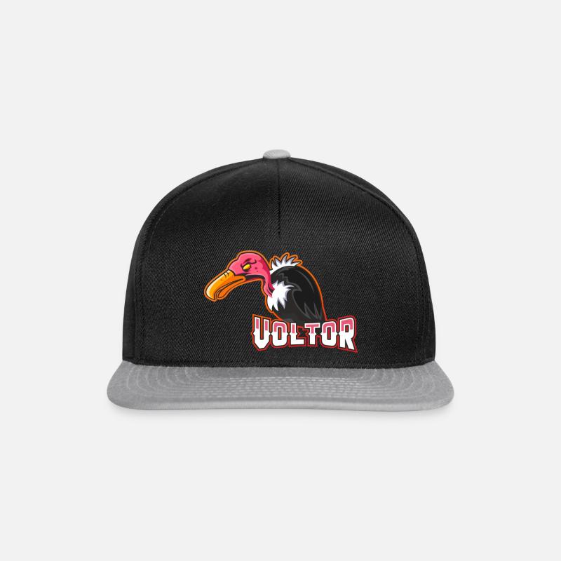 vulture - Snapback Cap - black/grey