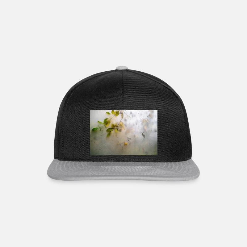 Natur hinter Glas - Snapback Cap - Schwarz/Grau