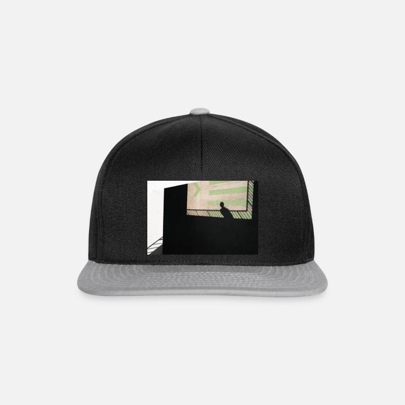 Shadow play - Snapback Cap - black/grey