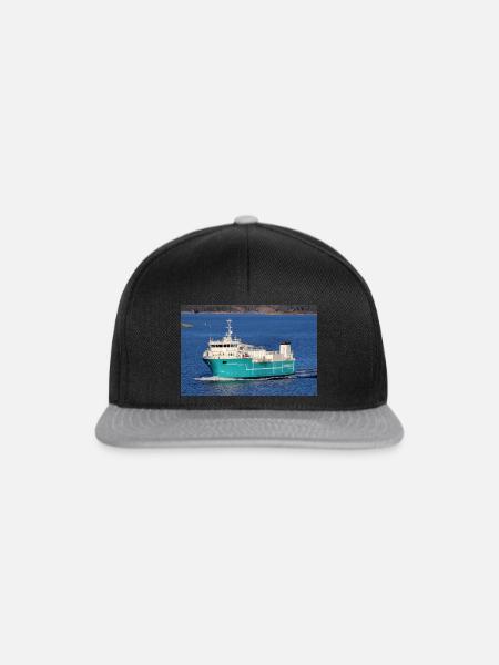 Aqua-Fjord - Snapback Cap - Schwarz/Grau