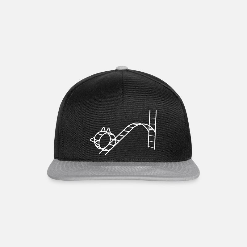 Katze Ungarn - Snapback Cap - Schwarz/Grau