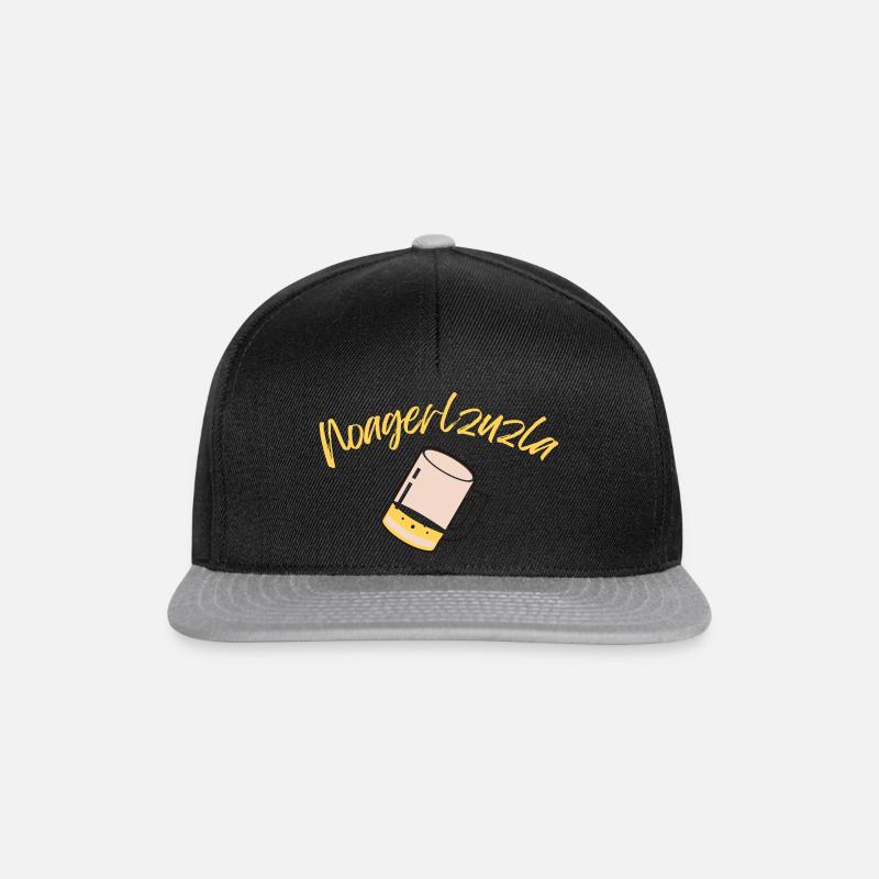 Noagerlzuzla - Snapback Cap - Schwarz/Grau
