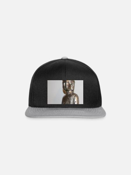 Buddha Style - Snapback Cap - Schwarz/Grau