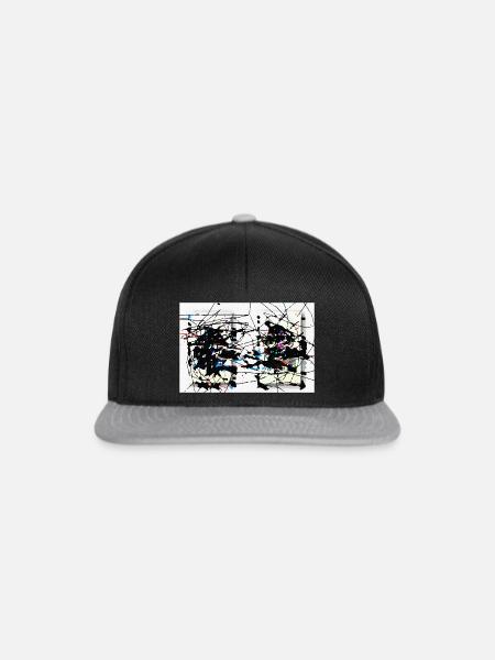 geordneter_befund - Snapback Cap - Schwarz/Grau