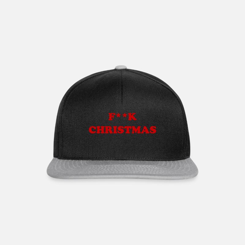 F**K Noël - Casquette snapback - noir/gris