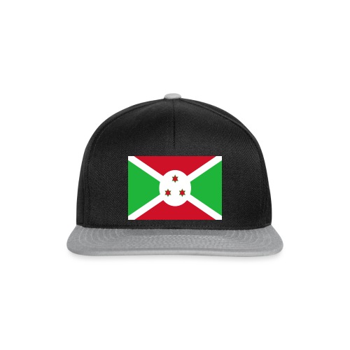 Burundi flag on a shirt - Snapback Cap