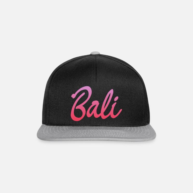 Bali - Snapback Cap - Schwarz/Grau