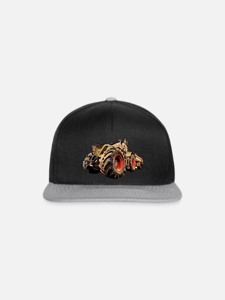 Traktor - Snapback Cap - Schwarz/Grau