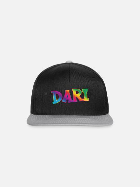 Dari - Snapback Cap - Schwarz/Grau