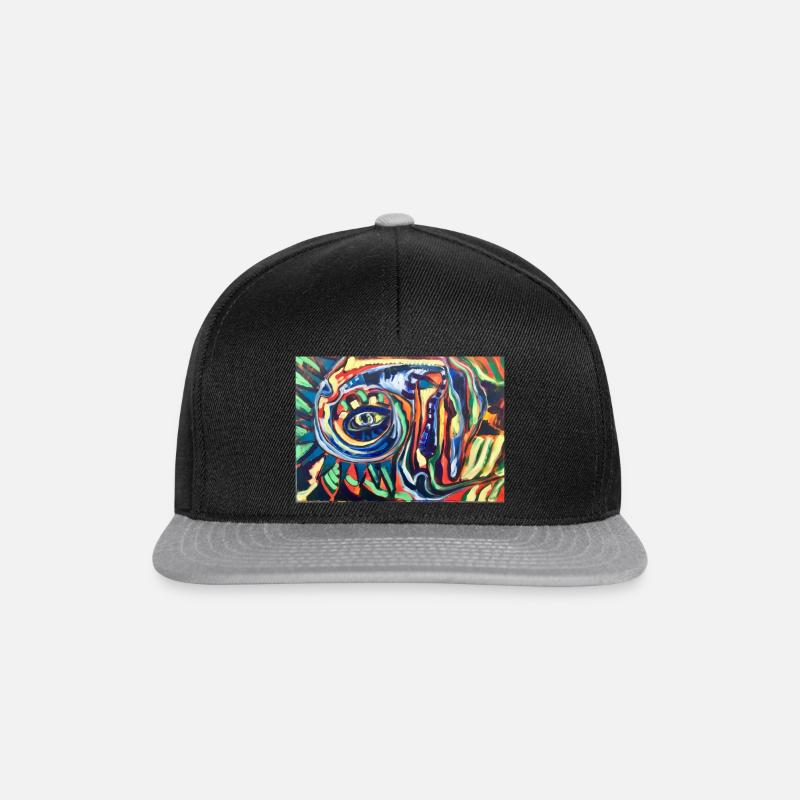 die augen von ra - Snapback Cap - Schwarz/Grau