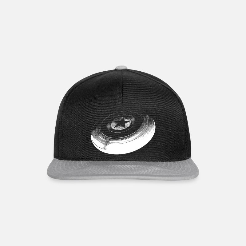 Frisbee - Casquette snapback - noir/gris