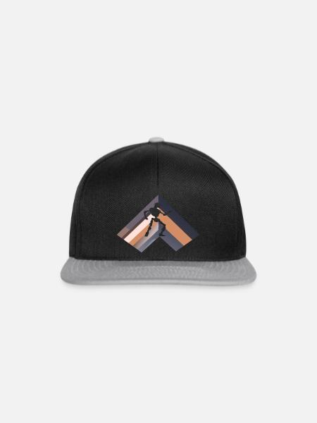 Roboter Robotik Robotics - Snapback Cap - Schwarz/Grau