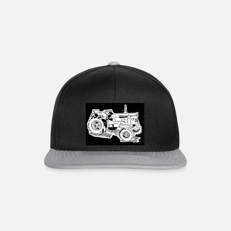 mein traktor - Snapback Cap - Schwarz/Grau