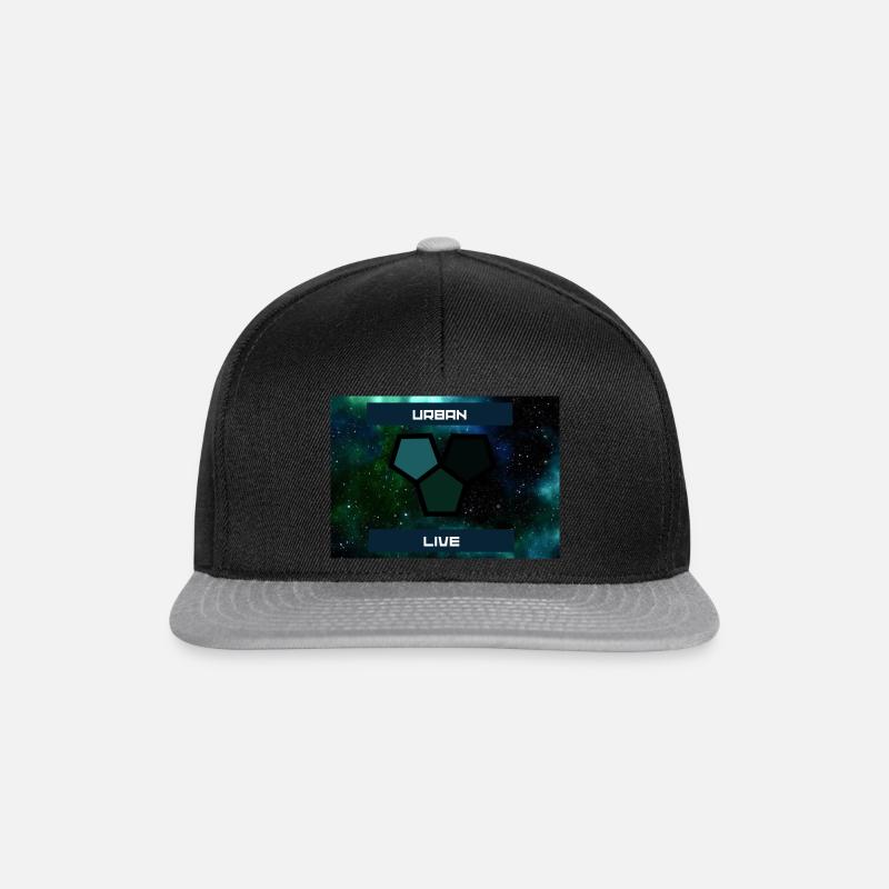 Urban Live - Snapback Cap - Schwarz/Grau