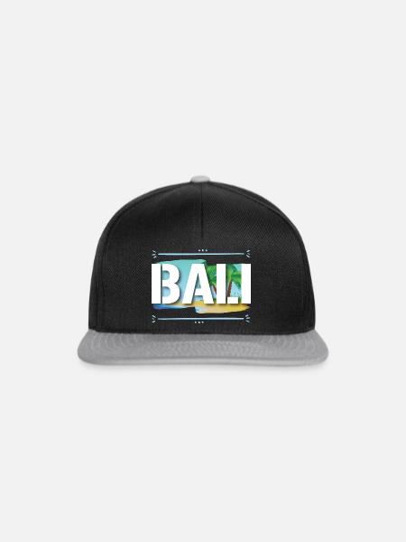 Bali - Snapback Cap - Schwarz/Grau