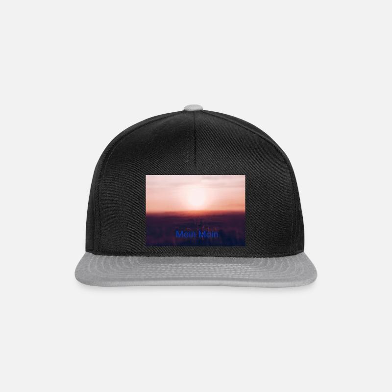 Moin Moin - Snapback Cap - Schwarz/Grau