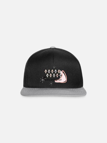 Lucky Locke Atomic 3 - Snapback Cap - Schwarz/Grau