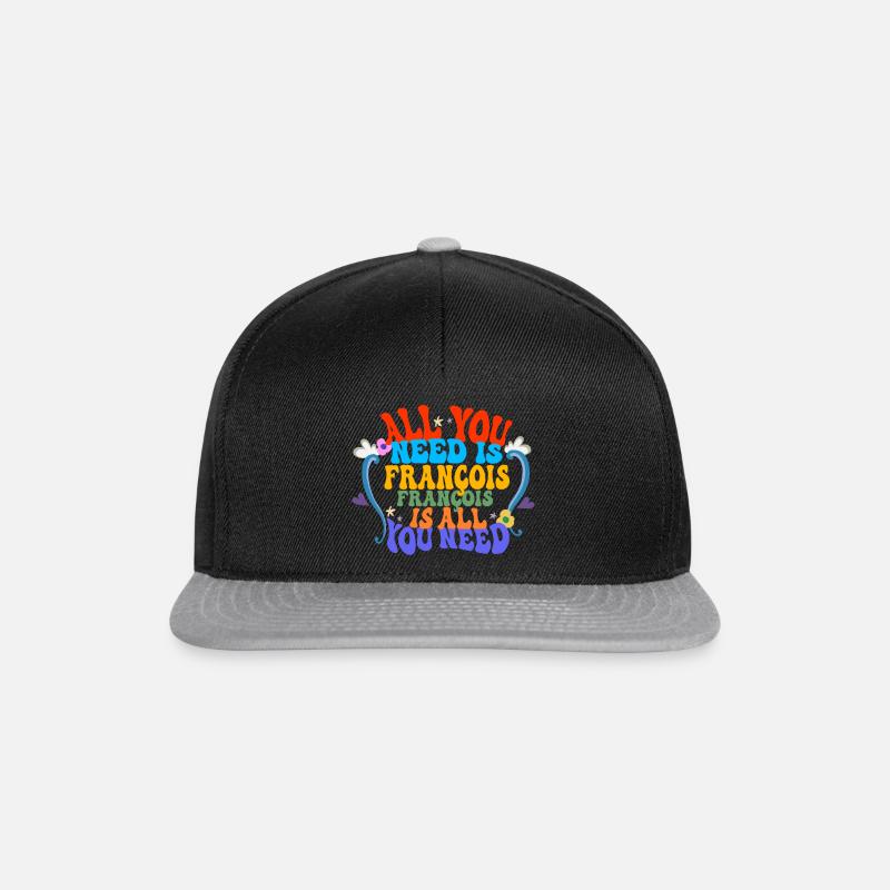 Francis - Snapback Cap - black/grey