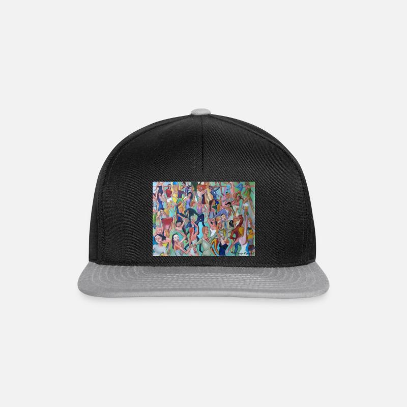der Tanz 5 - Snapback Cap - Schwarz/Grau