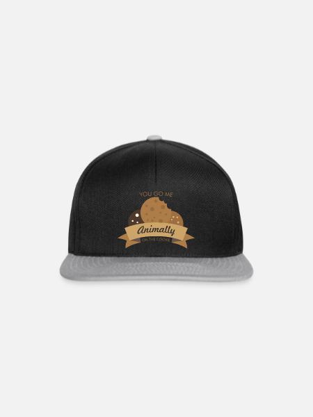 Vous allez moi sur le cookie - Casquette snapback - noir/gris