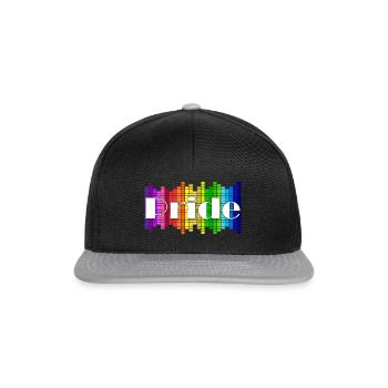Pride - Snapback Cap - Schwarz/Grau - Vorne