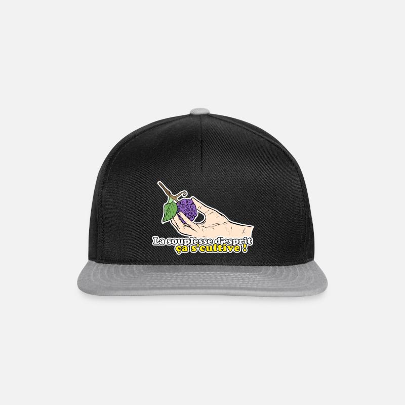 Ça se cultive ! - Casquette snapback - noir/gris