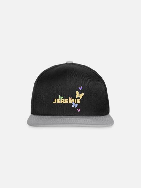 Jeremie - Snapback Cap - Schwarz/Grau