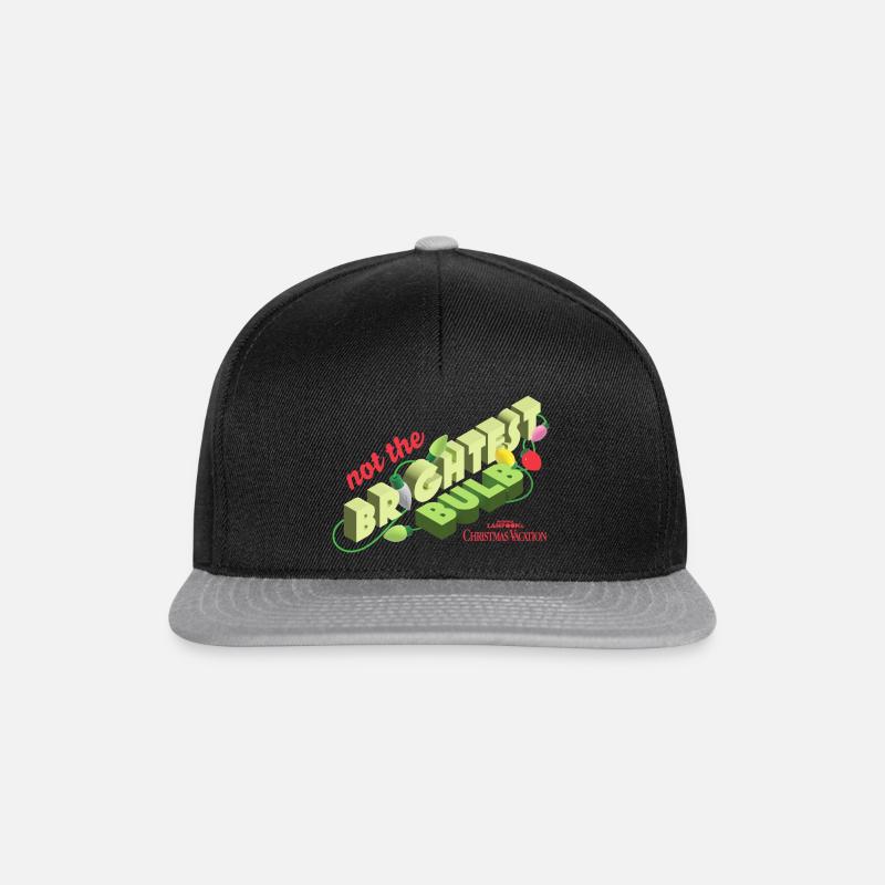 Schöne Bescherung Nicht Die Hellste Birne Witzig - Snapback Cap - Schwarz/Grau