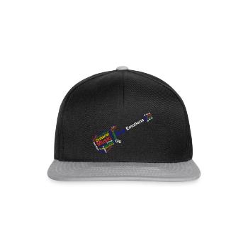 Guitar Emotions, Guitar Festival Concert Open Air - Snapback Cap - black/grey - Front