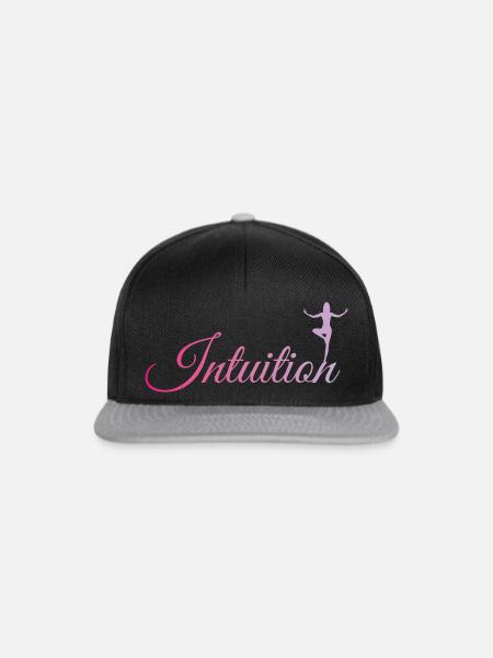 Intuition - Snapback Cap - Schwarz/Grau