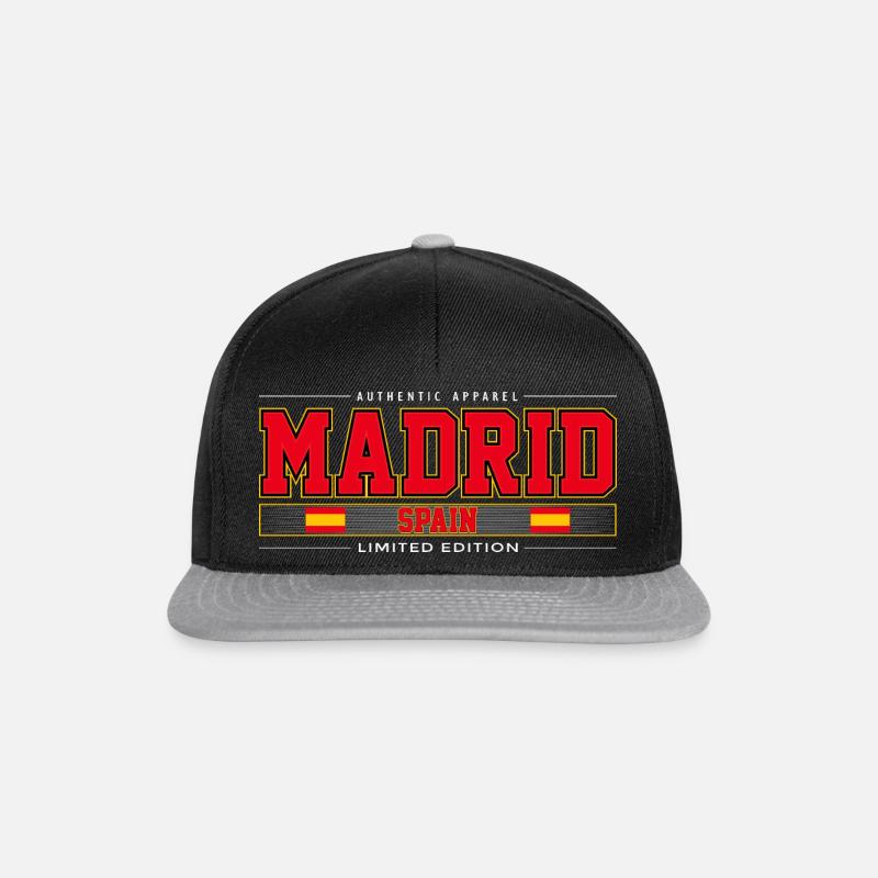 Madrid - Casquette snapback - noir/gris