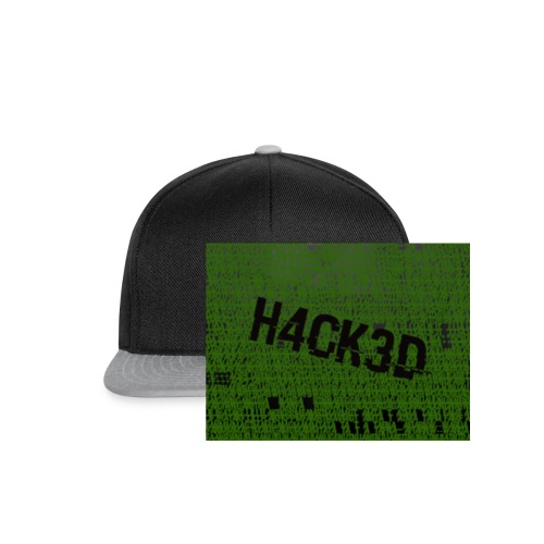 H4CK3D - Snapback Cap