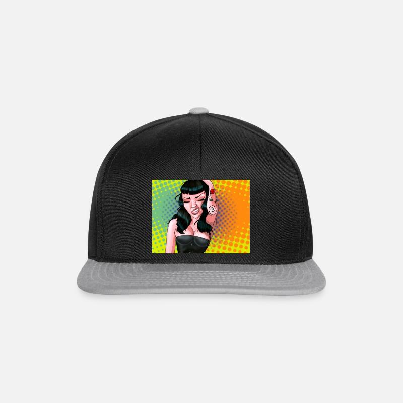 Verärgerte Bella - Snapback Cap - Schwarz/Grau