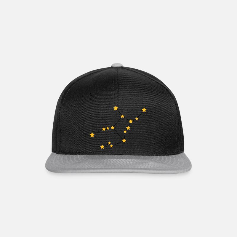 Sternzeichen Sternzeichen Jungfrau - Snapback Cap - Schwarz/Grau
