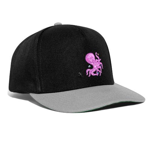 Smoking Octopus - Snapback Cap