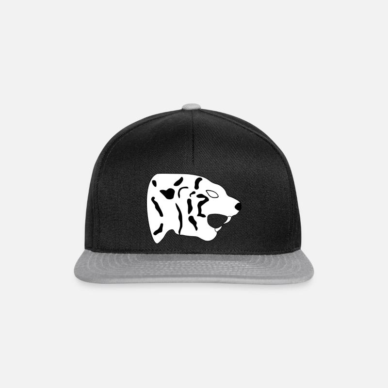 Tieger - Snapback Cap - black/grey