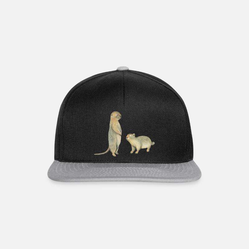 gopher - Snapback Cap - black/grey