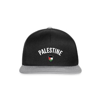 Palestine - Casquette snapback - noir/gris - Devant