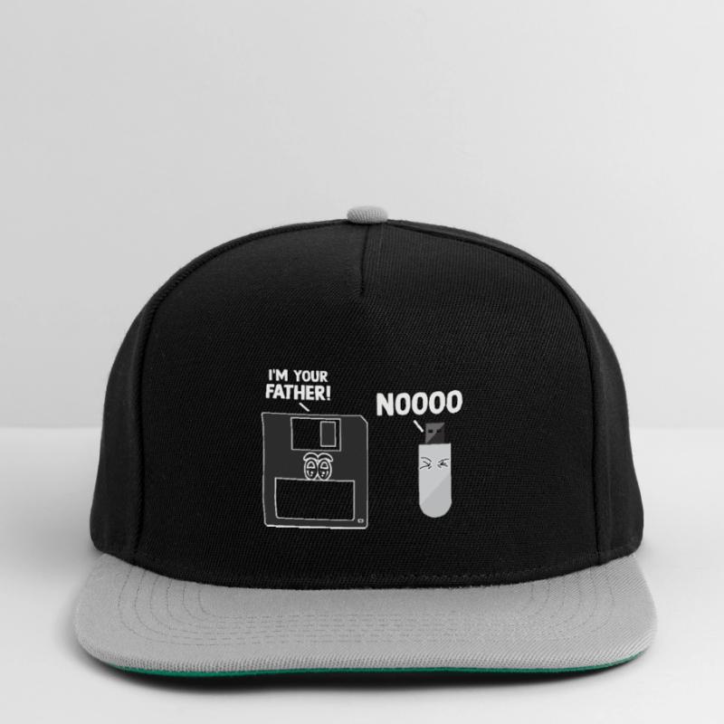 Cool Code Computer Scientist Outfit for Programmers Snapback Cap