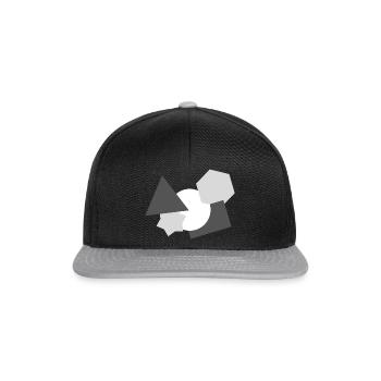 Forme - Casquette snapback - noir/gris - Devant