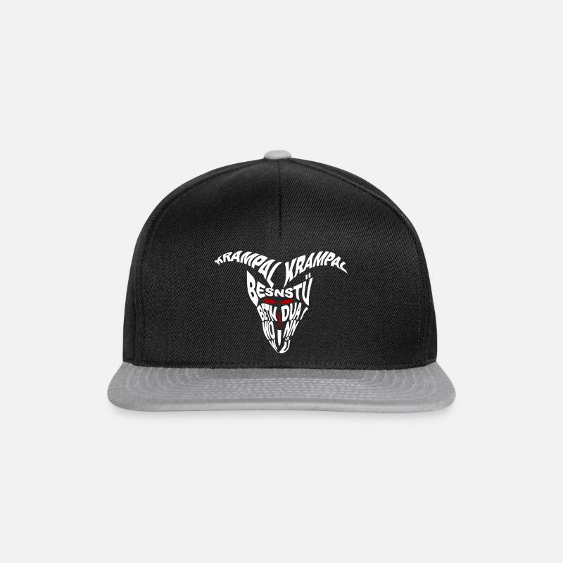 Krampal - Snapback Cap - Schwarz/Grau