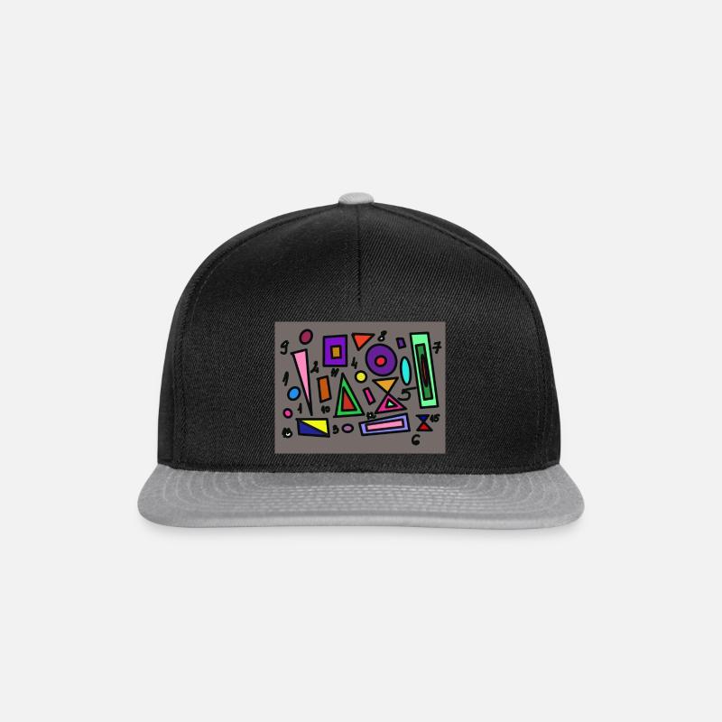 Geometry - Snapback Cap - black/grey