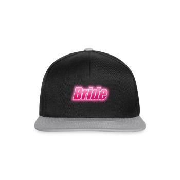 BRIDE - Snapback Cap - Schwarz/Grau - Vorne