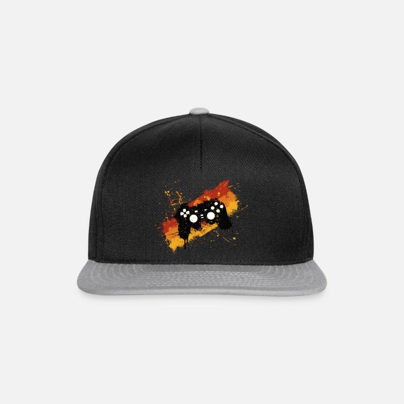 Controller Graffiti Gamer - Snapback Cap - black/grey