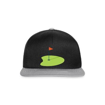 Golf golf golf club golf club - Casquette snapback - noir/gris - Devant