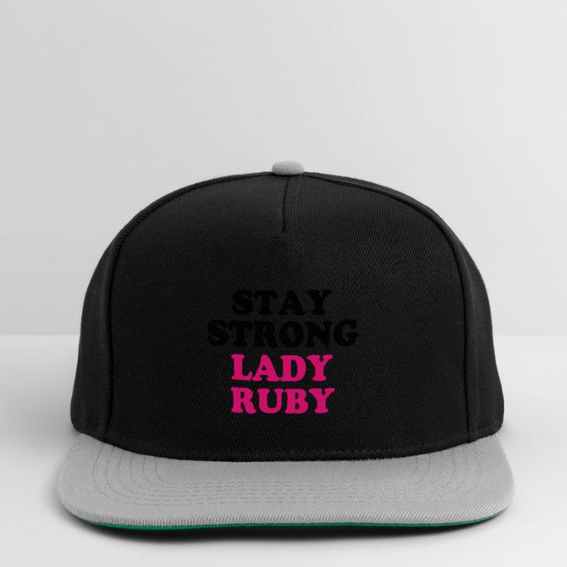 Lady Ruby Strong Lady Ruby I Stand With Lady Ruby Snapback Cap