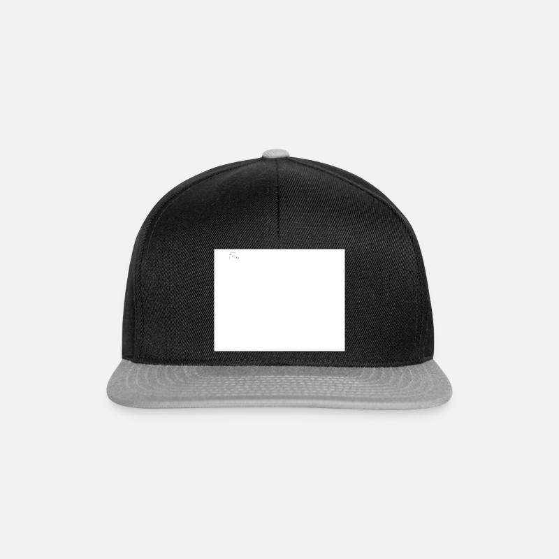 free - Snapback Cap - Schwarz/Grau